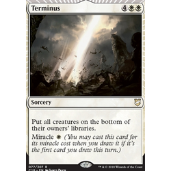 Magic löskort: Commander 2018: Terminus