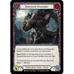 FaB Löskort: Monarch Unlimited: Boneyard Marauder (Blue)