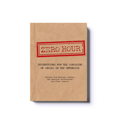 Zero Hour: Miniature Wargame - Rulebook