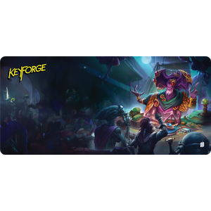 KeyForge: Ekwidon - "Blue Light Special” Extra-Wide Playmat