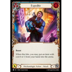 FaB Löskort: Armory Deck: Dash: Expedite (Blue)