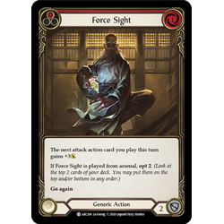 FaB Löskort: Arcane Rising Unlimited: Force Sight (Red)