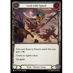 FaB Löskort: Heavy Hitters: Lead with Speed (Blue)
