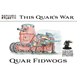This Quar's War: Fidwog Infantry & Tractors (12+2)