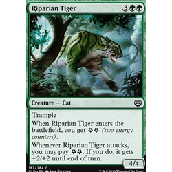 Magic löskort: Kaladesh: Riparian Tiger