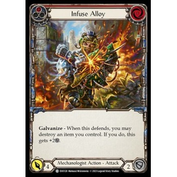 FaB Löskort: Bright Lights: Infuse Alloy (Red) (Rainbow Foil)