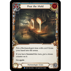 FaB Löskort: Arcane Rising Unlimited: Pour the Mold (Blue)