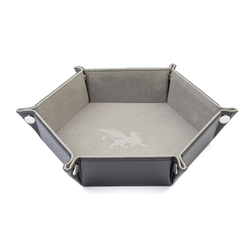 Dice Tray Hexagon Series: Grey