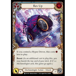 FaB Löskort: Bright Lights: Rev Up (Blue) (Rainbow Foil)