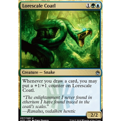 Magic löskort: Masters 25: Lorescale Coatl (Foil)