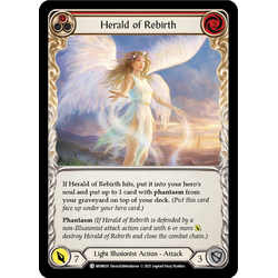 FaB Löskort: Monarch Unlimited: Herald of Rebirt (Red)
