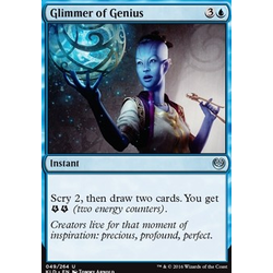 Magic löskort: Kaladesh: Glimmer of Genius
