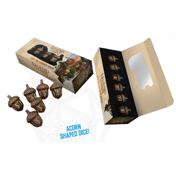 Legend in the Mist Resin Acorn Dice Set (6D6)