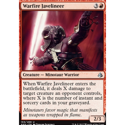 Magic löskort: Amonkhet: Warfire Javelineer