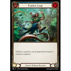 FaB Löskort: Part the Mistveil: Evasive Leap (Blue) (Rainbow Foil)