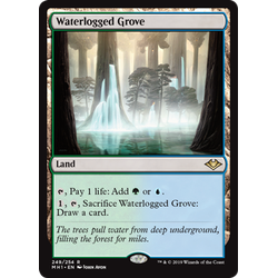 Magic löskort: Modern Horizons: Waterlogged Grove