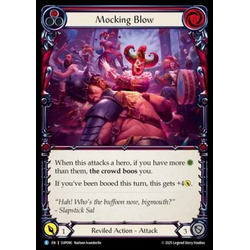 FaB Löskort: Super Slam: Mocking Blow (Red)