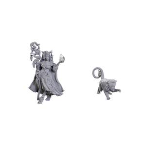 Critical Role Unpainted Miniatures: Fearne Calloway & Mister