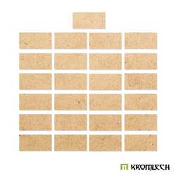 Rectangle Base 30x60 mm (25)