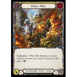 FaB Löskort: Bright Lights: Infuse Alloy (Yellow) (Rainbow Foil)