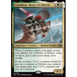 Magic löskort: Magic: Aetherdrift: Caradora, Heart of Alacria