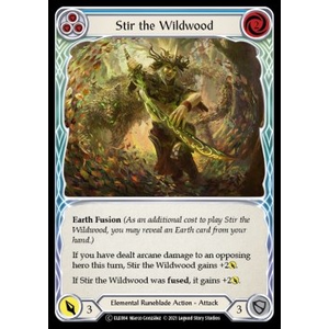 FaB Löskort: Tales of Aria Unlimited: Stir the Wildwood (Blue) (Rainbow Foil)