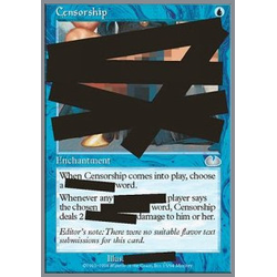 Magic löskort: Unglued: Censorship