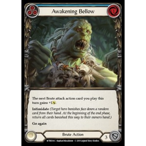 FaB Löskort: Welcome to Rathe Alpha: Awakening Bellow (Blue) (Rainbow Foil)
