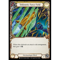 FaB Löskort: Bright Lights: Teklonetic Force Field (Yellow) (Rainbow Foil)