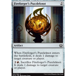 Magic löskort: Kaladesh: Fireforger's Puzzleknot