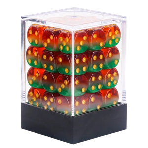 Vaettir Workshop: D6 Dice Cube 12mm Watermelon (36)