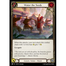 FaB Löskort: Part the Mistveil: Water the Seeds (Yellow) (Rainbow Foil)