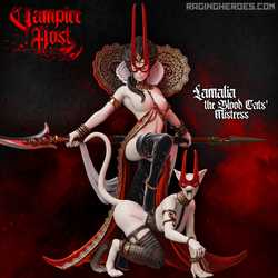 Vampire Host: Lamalia, the Blood Cats' Mistress