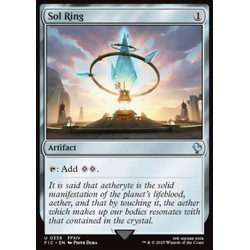 Magic löskort: Magic: The Gathering - FINAL FANTASY: Commander: Sol Ring (V.4)