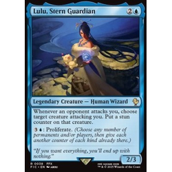 Magic löskort: Magic: The Gathering - FINAL FANTASY: Commander: Lulu, Stern Guardian