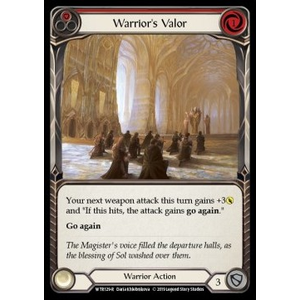 FaB Löskort: Welcome to Rathe Alpha: Warrior's Valor (Red)