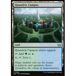 Magic löskort: Commander: Duskmourn: Quandrix Campus