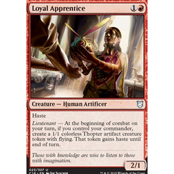 Magic löskort: Commander 2018: Loyal Apprentice