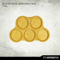 Round Base Skirmish Tray 32mm (5)