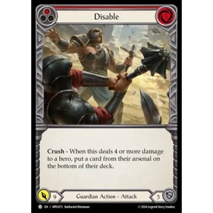 FaB Löskort: Mastery Pack: Guardian: Disable (Red)