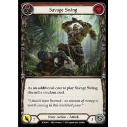 FaB Löskort: Welcome to Rathe Alpha: Savage Swing (Red)