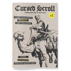 Shadowdark: Cursed Scroll Zine, Vol. 2 - Red Sands