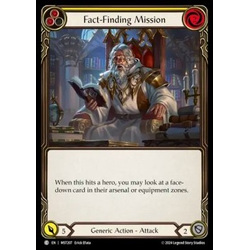 FaB Löskort: Part the Mistveil: Fact-Finding Mission (Yellow) (Rainbow Foil)