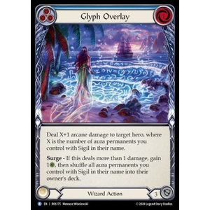 FaB Löskort: Rosetta: Glyph Overlay (Blue)