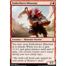 Magic löskort: Amonkhet: Emberhorn Minotaur