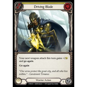 FaB Löskort: Welcome to Rathe: Driving Blade (Yellow)