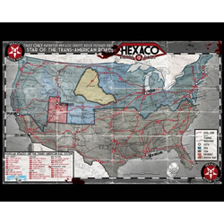 Deadlands: Noir - New Orleans / Hexaco Map (Savage Worlds)