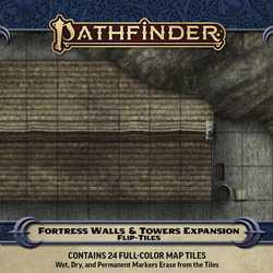 Pathfinder Flip-Tiles: Fortress Walls & Towers