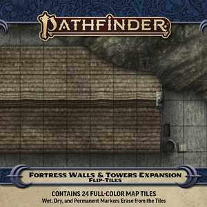 Pathfinder Flip-Tiles: Fortress Walls & Towers