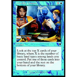 Magic löskort: Invasion: Worldly Counsel